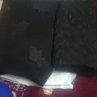 چادر مشکی طرح دار