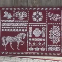 تابلوی آینه کاری دکوراتیو