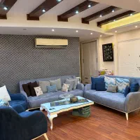 مبل 7 نفره پذیرایی مبلیران و میز جلو مبلی