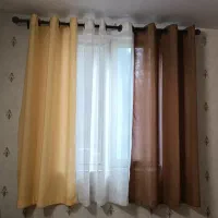 تعدادی پرده کاملا نو بلند و کوتاه جدید|پرده، رانر، رومیزی|مشهد, سیس‌آباد|دیوار