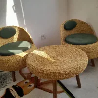 میزوصندلی حصیری