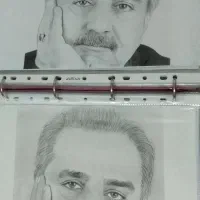 سفارش نقاشی سیاه قلم|تابلو، نقاشی، عکس|قم, زنبیل آباد|دیوار