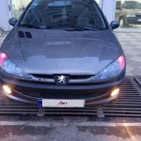 پژو206مدل 85دوررنگ