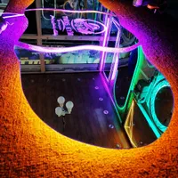 آینه دفرمه نئونی|آینه|ارومیه, |دیوار