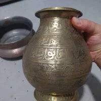 بادیه دخل مسی ارده دان قلم|کلکسیون اشیاء عتیقه|تهران, یافت آباد شمالی|دیوار