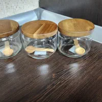 بانکه ۳ تایی پرکس در چوبی کاملا نو