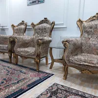 مبل سلطنتی ۹ نفره|مبلمان خانگی و میز عسلی|قدس, شهر‌قدس|دیوار