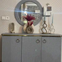 آینه کنسول،میز تلوزیون و اینه شمعدان