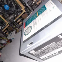 مادربورد h81 با cpu i3 4160   پاور گرین|قطعات و لوازم جانبی رایانه|مشهد, هنرور|دیوار