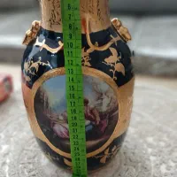 ‌دوعدد‌گلدان‌‌سرمه‌ای‌طرح‌لیلی‌مجنون‌‌همراه‌جعبه