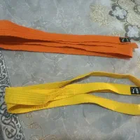 کمربند زرد و نارنجی کاراته