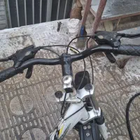 دوچرخه 26 تمیز ترمز دیسکی کمک فنر وسط و جلو|دوچرخه، اسکیت، اسکوتر|کرج, شاهین‌ویلا|دیوار