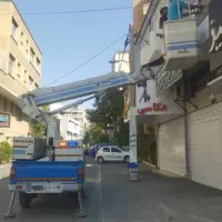خدمات بالابر نیسانی و جرثقیل ۱۲ متری مهدی