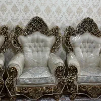 مبل سلطنتی۹نفره|مبلمان خانگی و میز عسلی|سیرجان, |دیوار