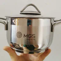 قابلمه های استیل تک برند MGS آکبند نو