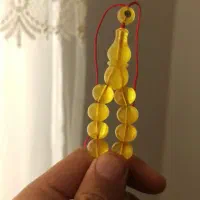 تسبیح کهربا کلکسیونی تراش استاد سلیمان