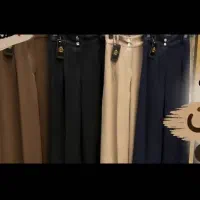 شلوار بگ کرپ مورگان‌.
