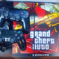 کنسول ps4 کپی خور با دانگل دو دسته فول گیم