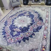 فرش آبی طوسی 1200شانه