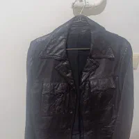 کت چرم درحد نو