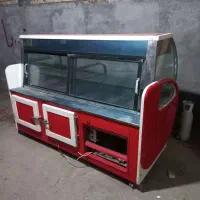 یخچال ویترینی شیشه خم الکتراستیل درحدنو|فروشگاه و مغازه|مشهد, توس (بلوار توس)|دیوار