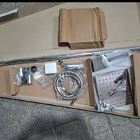 دوش حمام تمام استیل دوکاره و دوش حمام پلاستیکی