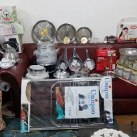 وسایل زیاد همه صفر و آکبند هستند|ظروف پخت‌وپز|رشت, رودبارتان|دیوار