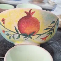 سنگ مصنوعی/ شمع/ ماگ نقاشی دستی /در انواع سفارشات|خدمات آموزشی|شیراز, دشت چنار|دیوار