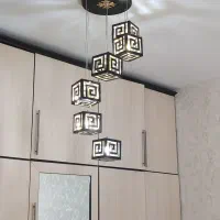 لوستر فانتزی شیک و لوستر طرح موتور