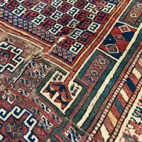 دو تخته فرش بیش 100 سال|فرش|اسکو, |دیوار