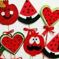 تزیینات نمدی یلدایی|صنایع دستی و سایر لوازم تزئینی|خرمآباد, |دیوار