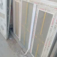 درب ویلای 3لنگه و پنجره دو جداره Pvc نو|مصالح و تجهیزات ساختمان|بهارستان, |دیوار