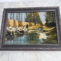 تابلوفرش دست بافت|روفرشی|مشهد, شهرک لشکر (شهرک غرب)|دیوار