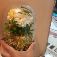 گل شیشه ای|گل مصنوعی|همدان, |دیوار