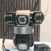 دوربین مداربسته بیسیم سیمکارتی دو لنز و سه لنز