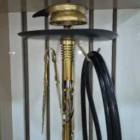 قلیان سوپاپ دارمشکی طلایی همراه با کیف|کلکسیون و سرگرمی|بندر ماهشهر, |دیوار