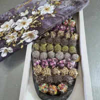 فروش شیرینی های بشقابی شب عید