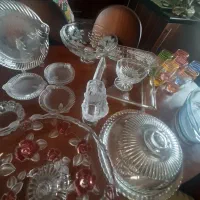 تعدادی ظروف کریستال فرانسوی چک وآلمانی نو و درحدنو|ظروف سرو و پذیرایی|محمودآباد, |دیوار