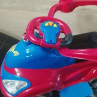 ماشین چهارچرخ دسته دار|اسباب‌بازی بچه|قم, نوبهار|دیوار