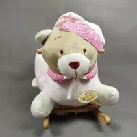 راکر تعادلی کودک طرح خرس نرم و عروسکی