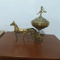 دوعدد دروشکه شکلات خوری برونز