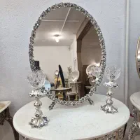 آینه و شمعدان داری کنسول ست کد ۱