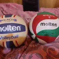 توپ والیبال. مدیسین بال. دمبل 10 کیلویی