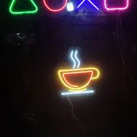 نئون گیم نت و کافه|ریسه و چراغ تزئینی|ملارد, |دیوار