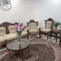 مبل استیل کاملا سالم|مبلمان خانگی و میز عسلی|تهران, عباس‌آباد|دیوار