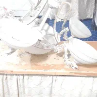 لوستر۵شاخه بزرگ وسنگین  وفلز۸عددلامپ میخوره سالم|لوستر و چراغ آویز|مشهد, طبرسی شمالی|دیوار