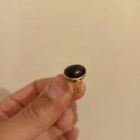 انگشترنگین مشکی