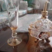 ۲ سرویس سینی استکان قندان تک ی سوپ خوری چینی