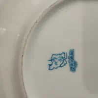 جا میوه ای بزرگ گل سرخ قدیمی قطر ۳۰|ظروف سرو و پذیرایی|شیراز, قدوسی غربی|دیوار