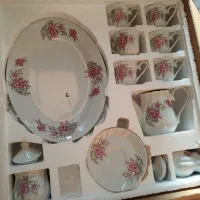 ظرف چینی ۶ نفره کامل با کارتن گل سرخ|ظروف سرو و پذیرایی|رباط‌کریم, الارد|دیوار